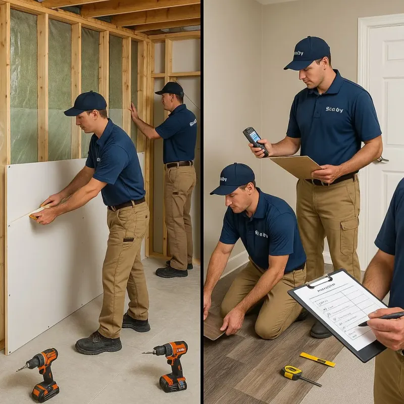 Repairs and Reconstruction process in Boone County, IN